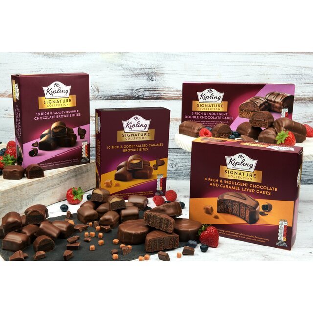Mr Kipling Signature Choc Caramel Brownie Bites thumbnail 4