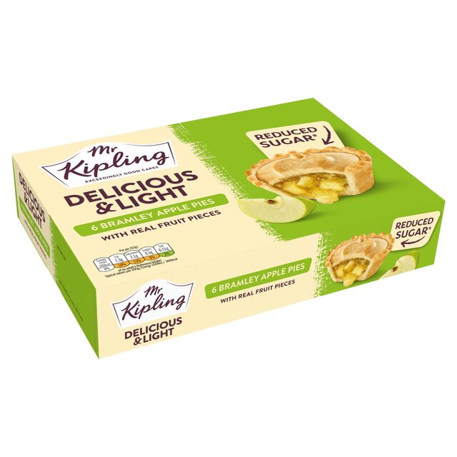 Mr Kipling Reduced Sugar Apple Pies thumbnail 3