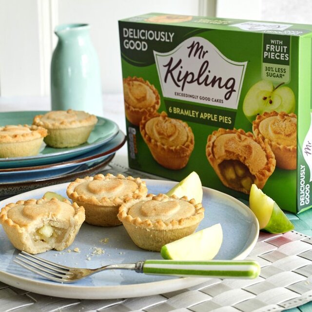 Mr Kipling Reduced Sugar Apple Pies thumbnail 4