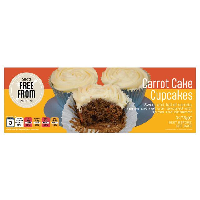 Gluten Free Kitchen Vegan Carrot Cupcakes