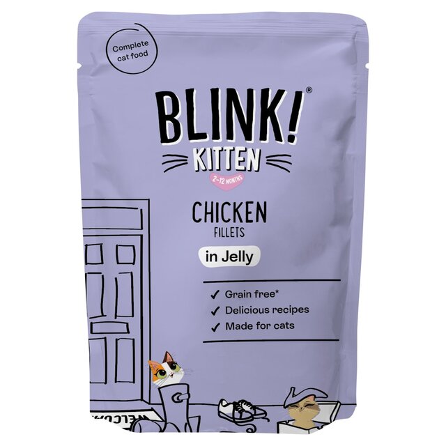 Blink Kitten Chicken Fillets in Jelly