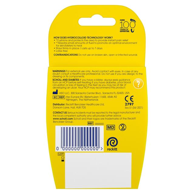 Scholl Toe Blister Plasters thumbnail 2