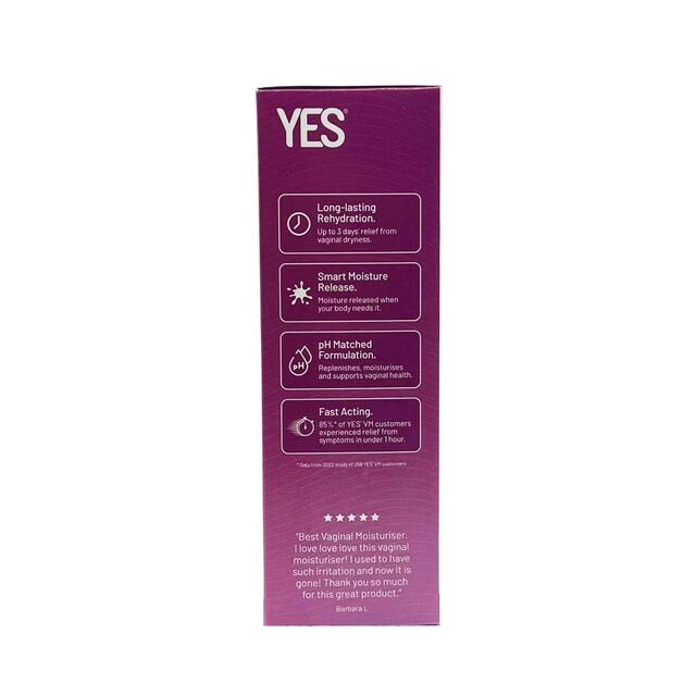 YES VM Organic Vaginal Moisturiser Applicators thumbnail 5