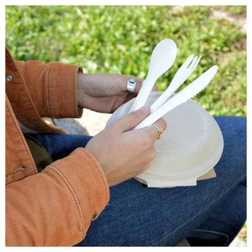 BioPak White Paper Spoons thumbnail 6
