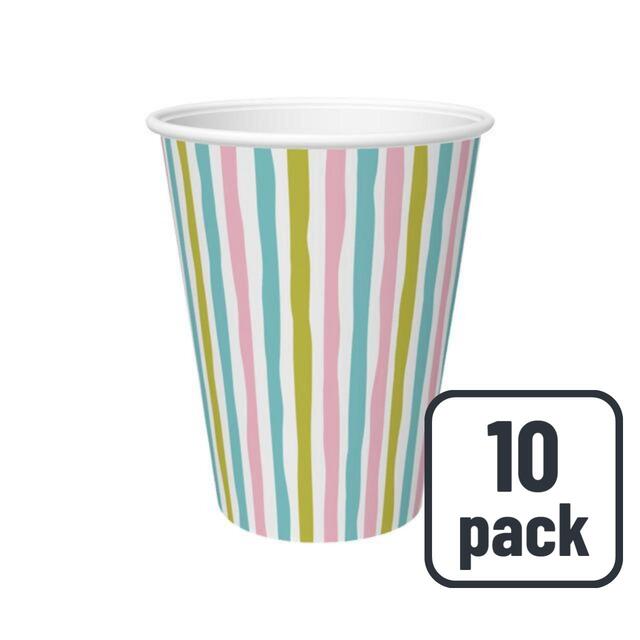 Multi Stripes Party Cups