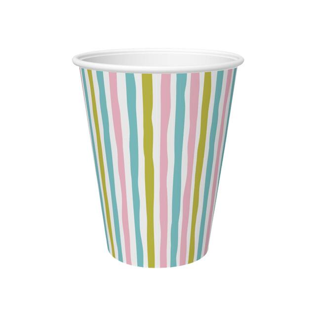 Multi Stripes Party Cups thumbnail 3