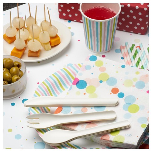 Bubbles 3 Ply Paper Party Napkins thumbnail 4