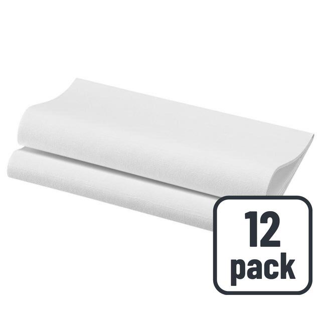 White Luxury Compostable Large Paper Napkins