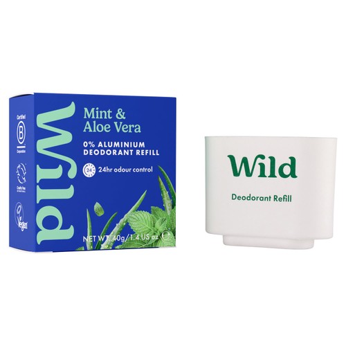 Wild Men's Mint & Aloe Vera deo refill thumbnail 2