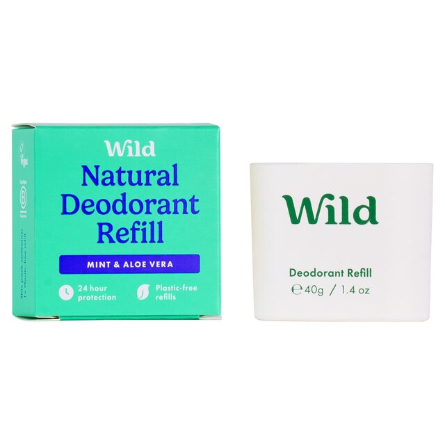 Wild Men's Mint & Aloe Vera deo refill thumbnail 2