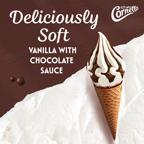 Cornetto Soft Chocolatey Ice Cream Cones thumbnail 2