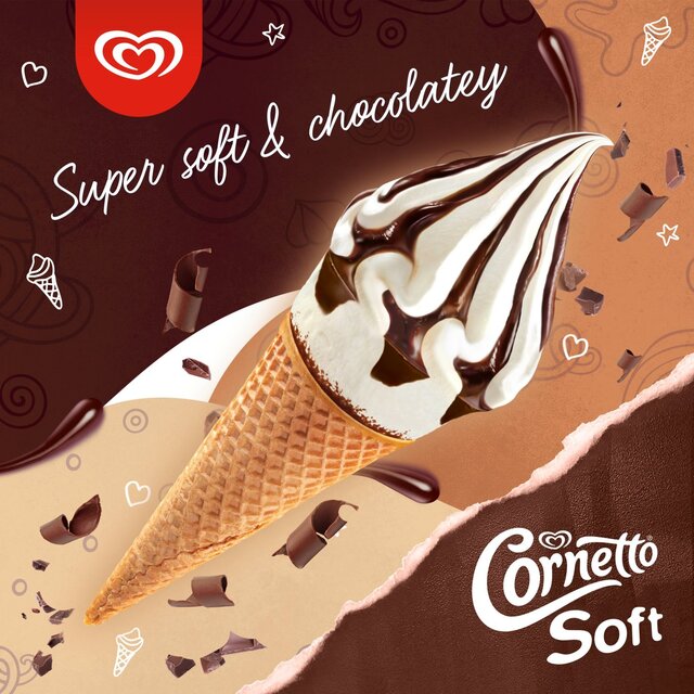 Cornetto Soft Chocolatey Ice Cream Cones thumbnail 6