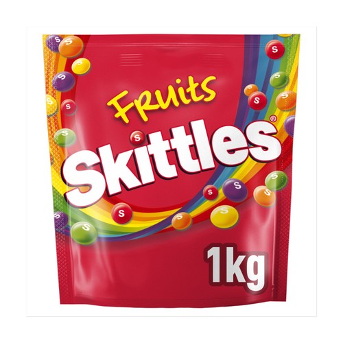 Skittles Vegan Chewy Sweets Fruit Flavoured Bulk Sharing Bag thumbnail 2