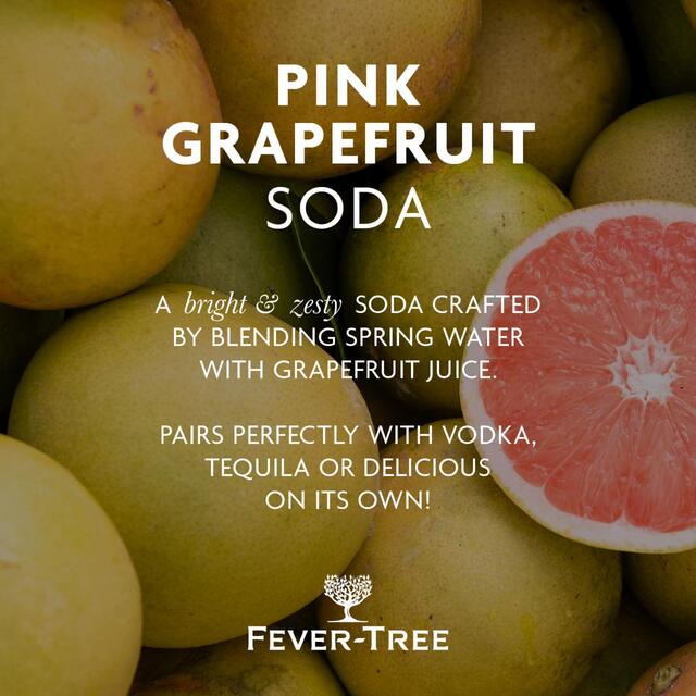 Fever-Tree Pink Grapefruit Soda thumbnail 5