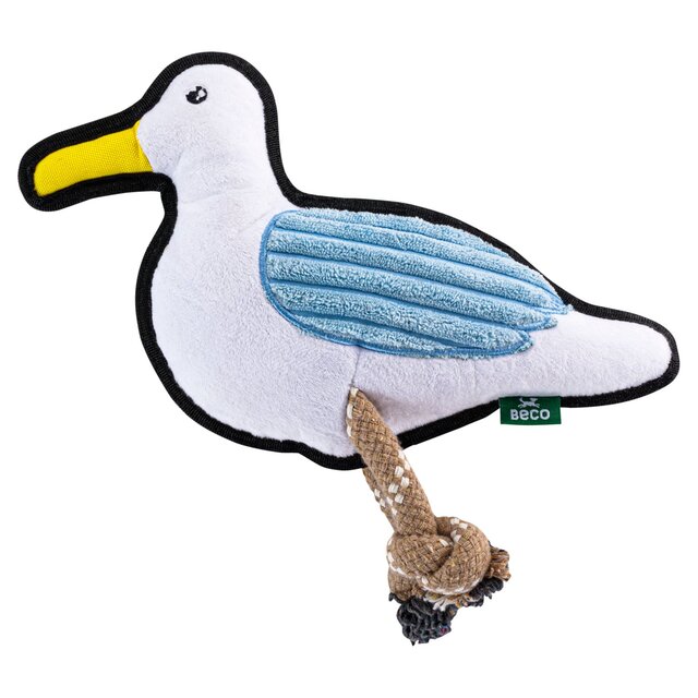 Beco Rough & Tough Recycled Dog Toy Seagull