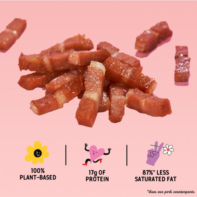 La Vie Plant-based Smoked Bacon Lardons, Vegan thumbnail 3