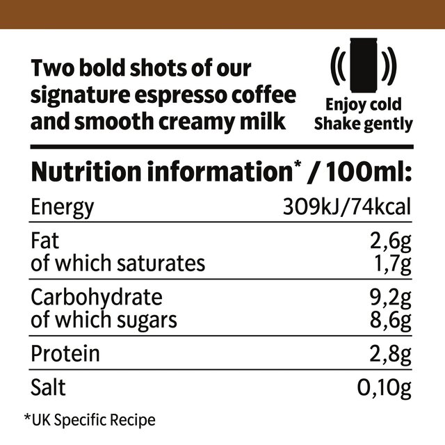 Starbucks Doubleshot Espresso Iced Coffee thumbnail 4