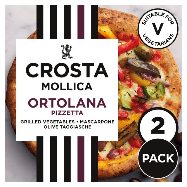 Crosta & Mollica Ortolana Pizzetta 2 Mini Sourdough Pizzas