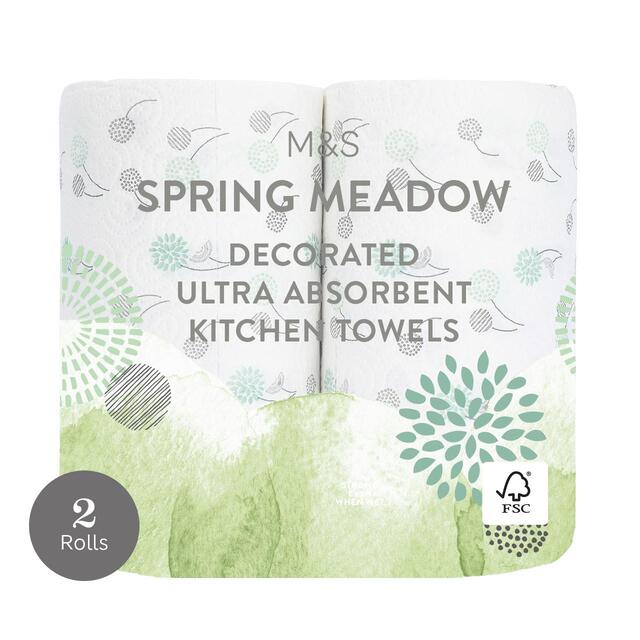 M&S Spring Meadow Ultra Absorbent Kitchen Towels