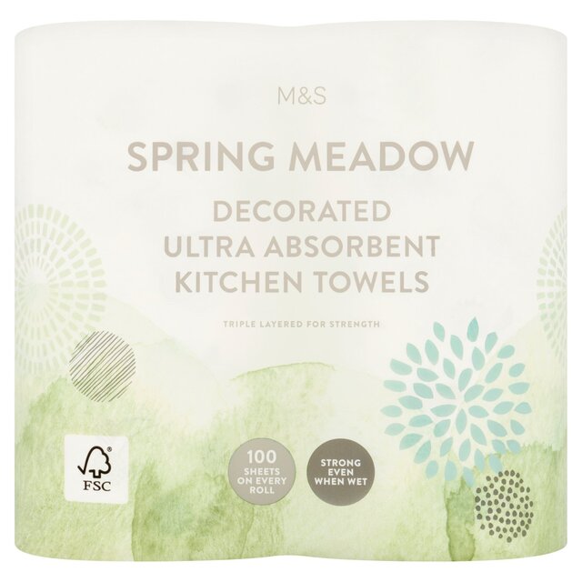 M&S Spring Meadow Ultra Absorbent Kitchen Towels thumbnail 2