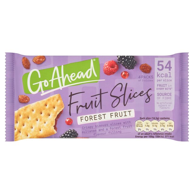 Go Ahead Forest Fruit Crispy Fruit Slices Snack Bars Multipack thumbnail 5