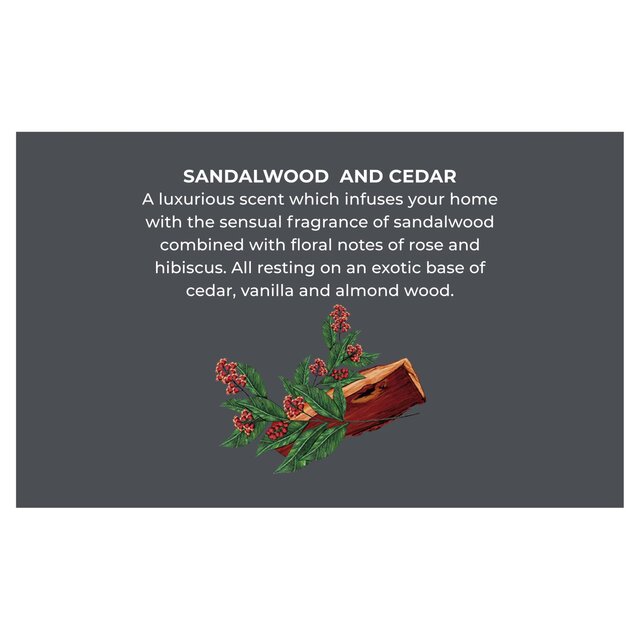Cristalinas Wooden Top Diffuser Sandalwood & Cedar thumbnail 5