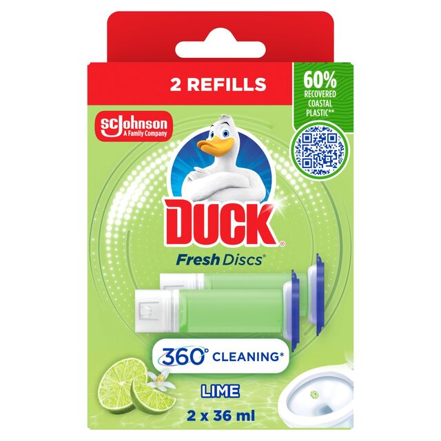 Duck Toilet Fresh Discs Duo Refills Lime thumbnail 9