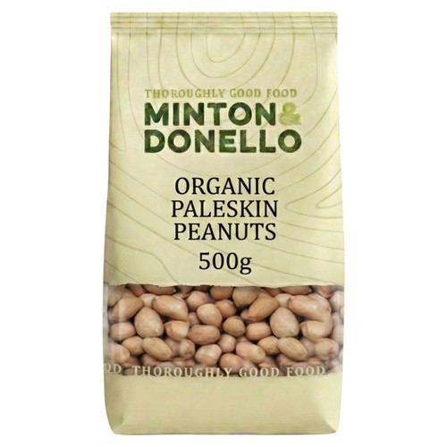 Minton & Donello Organic Peanuts Paleskin