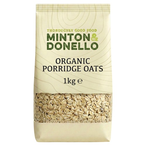 Minton & Donello Organic Porridge Oats