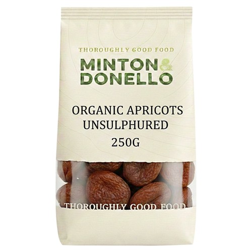 Minton & Donello Organic Apricots Unsulphured