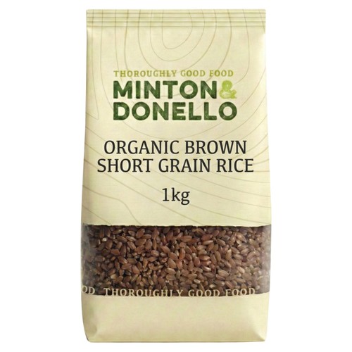 Minton & Donello Organic Short Grain Brown Rice