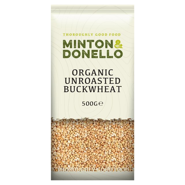 Minton & Donello Organic Unroasted Buckwheat