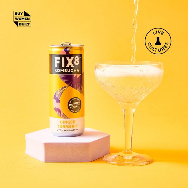 Fix8 Ginger Turmeric Kombucha Multipack thumbnail 3