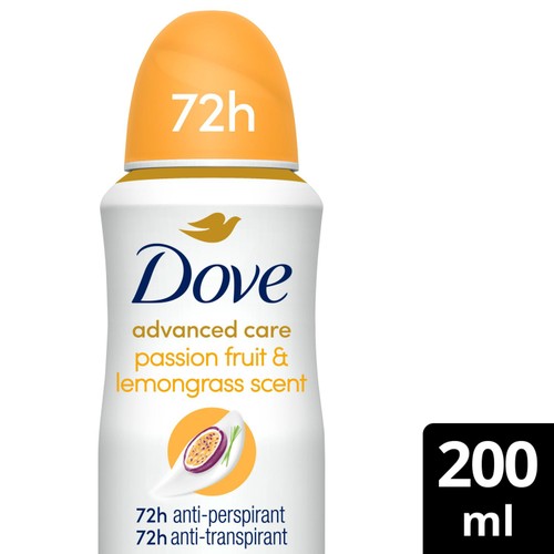 Dove Advanced Antiperspirant Deodorant Passion Fruit Aerosol