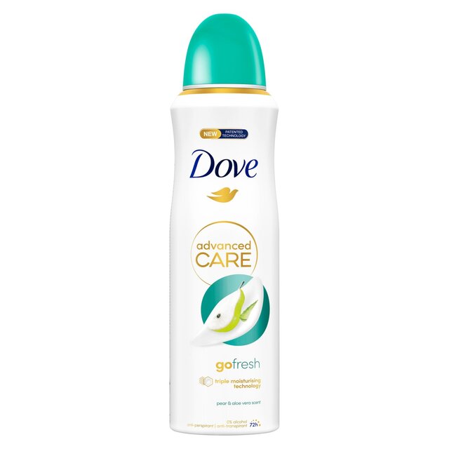 Dove Advanced Antiperspirant Deodorant Pear & Aloe Vera Aerosol thumbnail 2