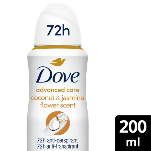 Dove Women Advanced Antiperspirant Deodorant Coconut & Jasmine Aerosol