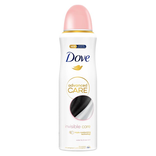 Dove Women Advanced Antiperspirant Deodorant Invisible Care Aerosol thumbnail 2