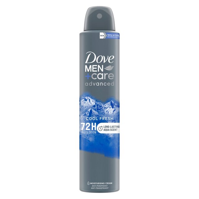Dove Men+Care Advanced Antiperspirant Deodorant Cool Fresh thumbnail 2