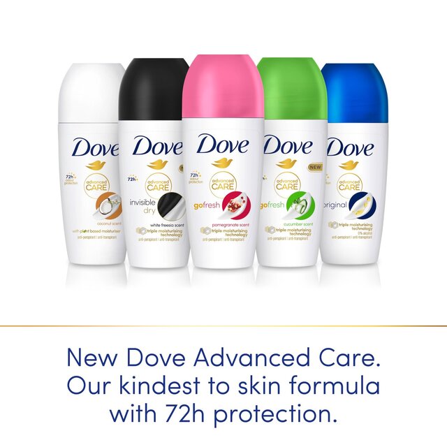 Dove Women Advanced Antiperspirant Deodorant Roll on Pomegranate thumbnail 3