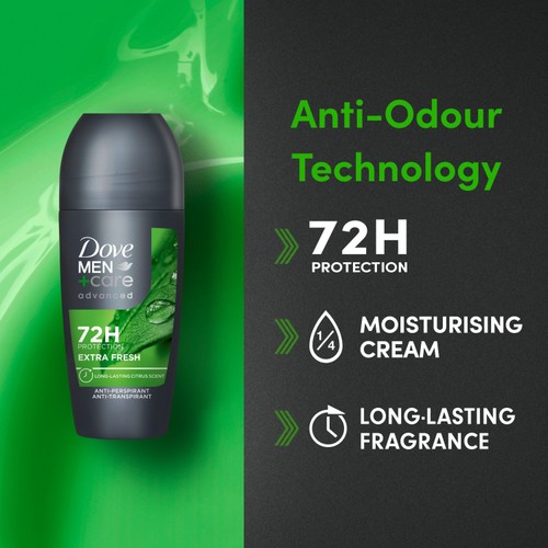 Dove Men+Care Advanced Antiperspirant Deodorant Extra Fresh thumbnail 7