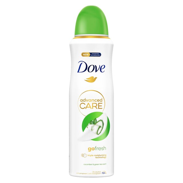 Dove Women Advanced Antiperspirant Deodorant Cucumber Aerosol thumbnail 2