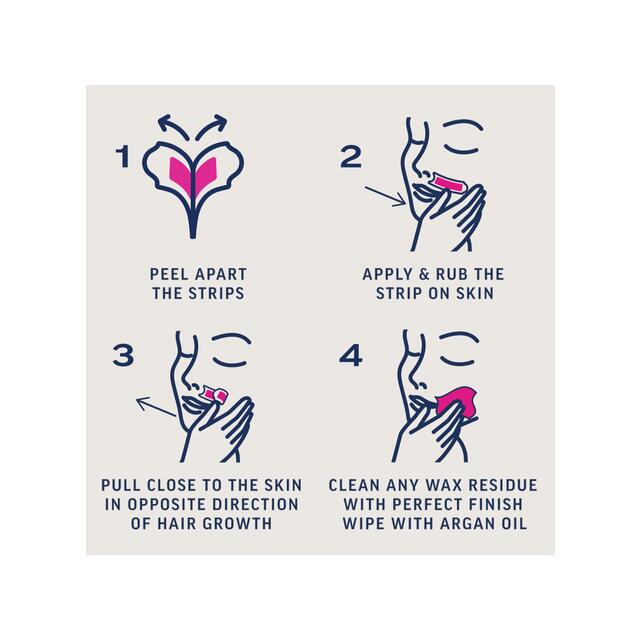 Veet Expert Wax Strips - Face, Normal thumbnail 3