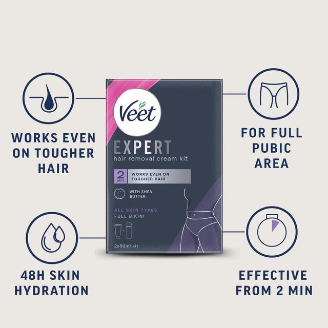 Veet Expert Hair Removal Cream Legs & Body thumbnail 3