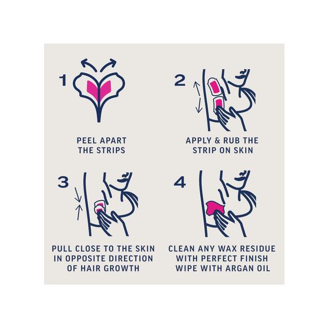 Veet Expert Wax Strips Bikini & Underarm Sensitive thumbnail 6