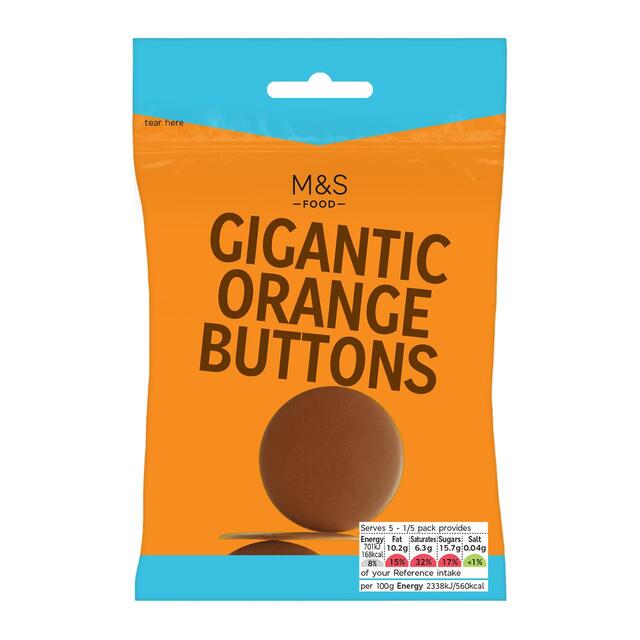 M&S Gigantic Orange Buttons thumbnail 2