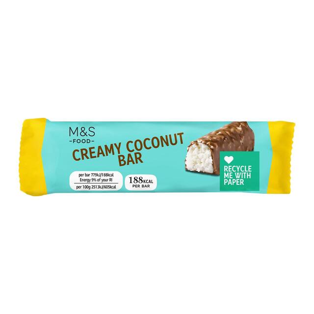 M&S Creamy Coconut Bar thumbnail 2