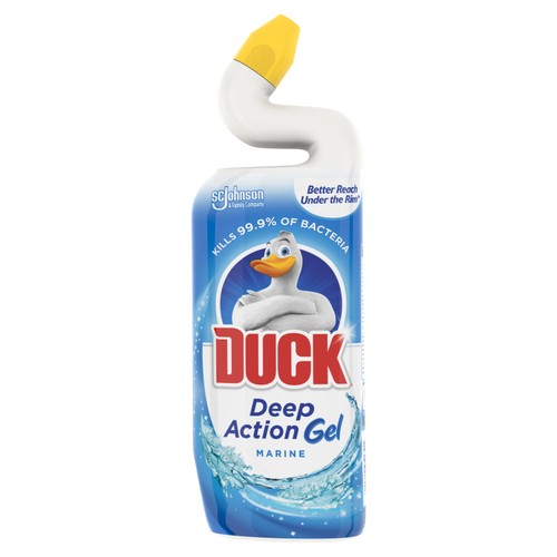 Duck Deep Action Gel Toilet Liquid Cleaner Marine