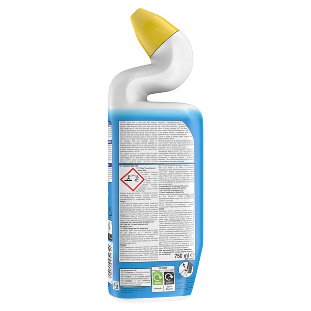 Duck Deep Action Gel Toilet Liquid Cleaner Marine thumbnail 2