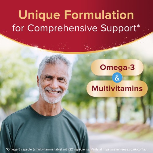 Seven Seas Omega-3 & Multivitamins Man 50+ thumbnail 7