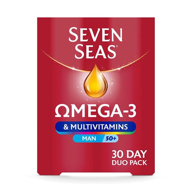 Seven Seas Omega-3 & Multivitamins Man 50+ thumbnail 2